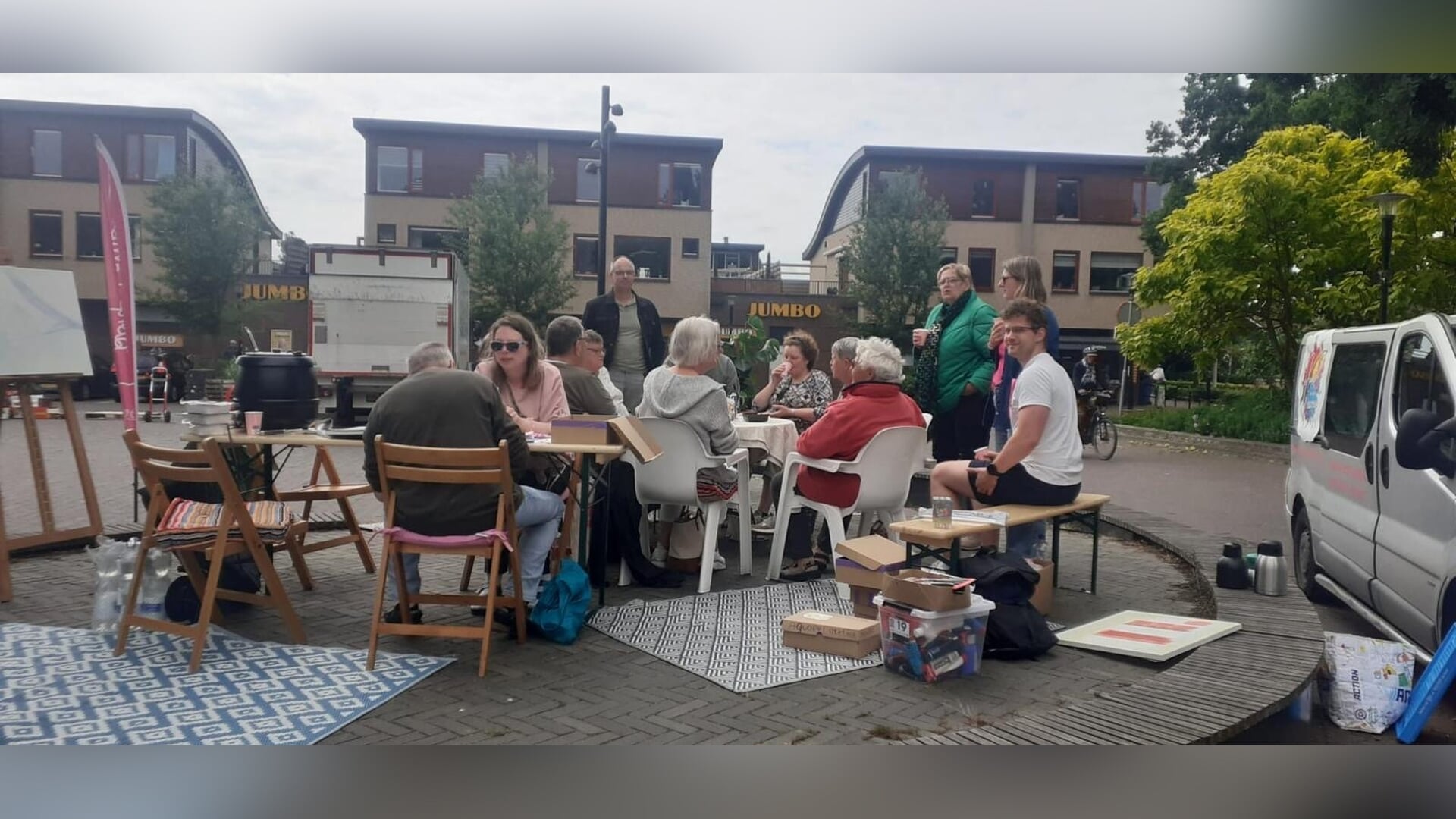 Gezellige ochtend vol ontmoeting tijdens de Stadskamer ‘Pop-up’ Tour in Eibergen