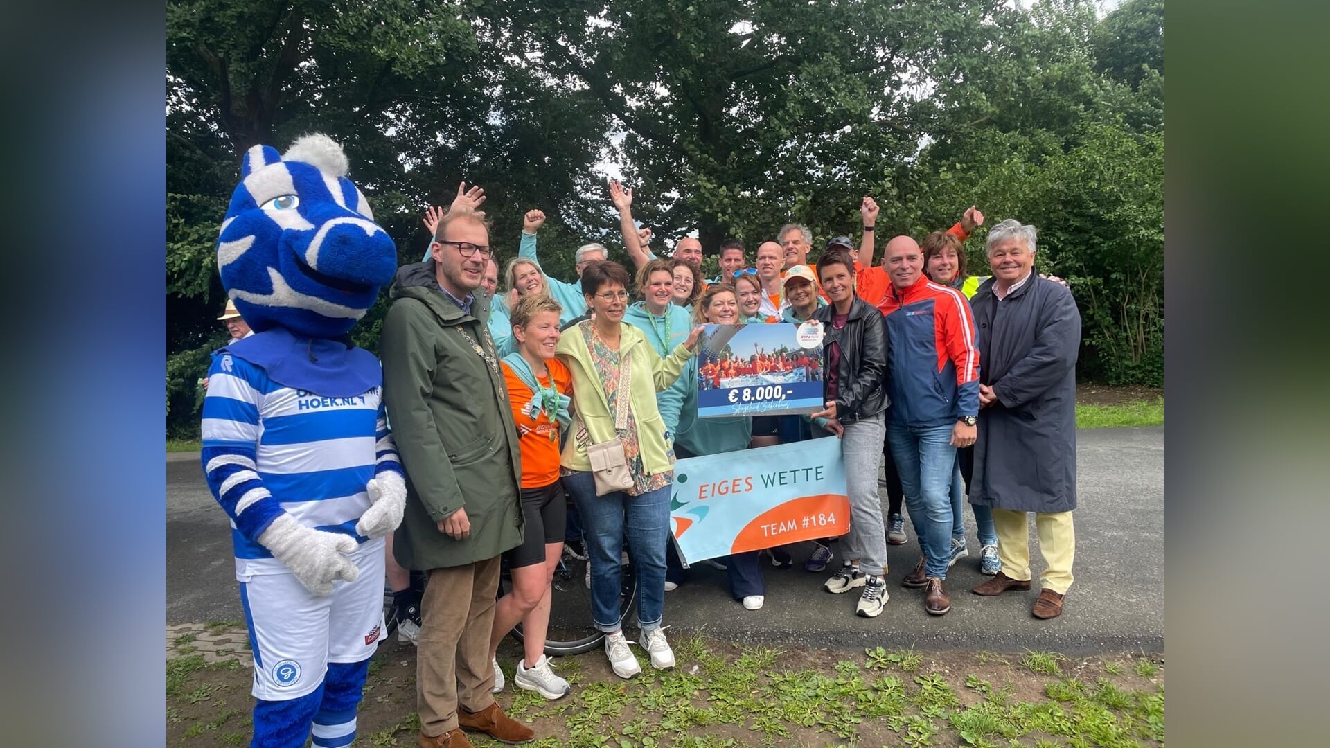 Een dag met een gouden randje dankzij Roparun