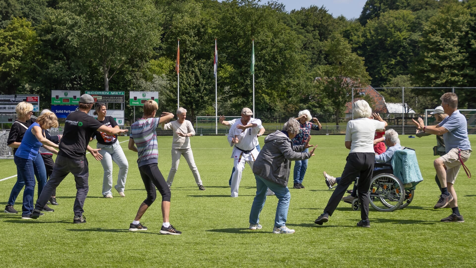 Meer dan 60 ouderen actief tijdens ‘Goud in beweging’