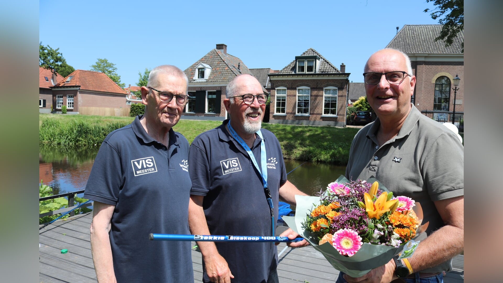 Na dertien jaar vislessen neemt meester Arthur afscheid