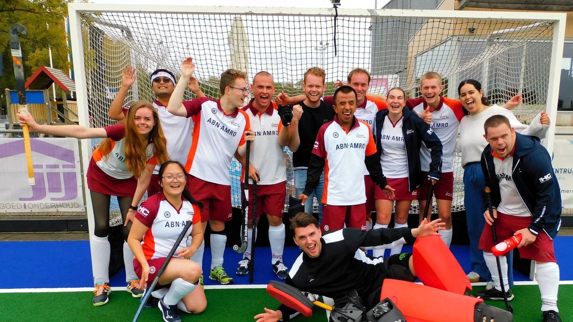 Patrick van Almeerse Hockey Club doet mee aan Special Olympics Regionale Spelen