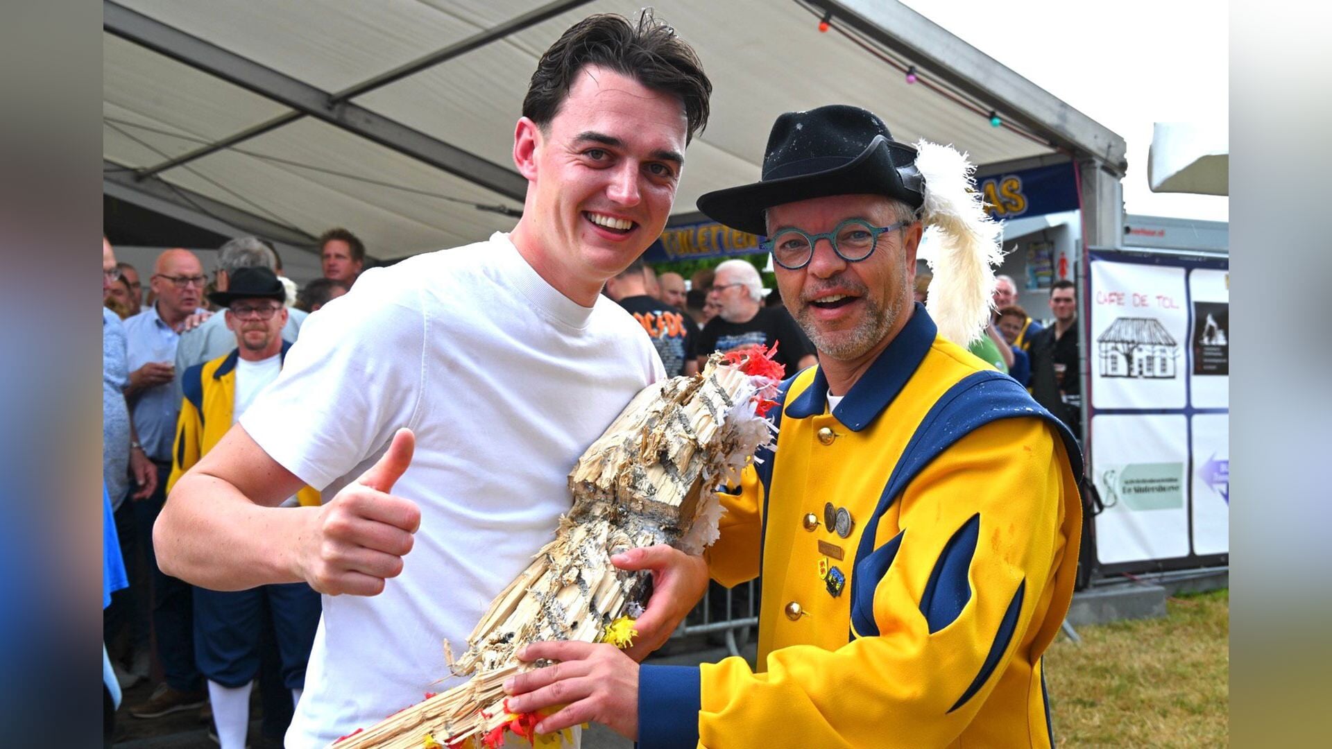 Damian Geurts schutterskoning Keijenborg 2025
