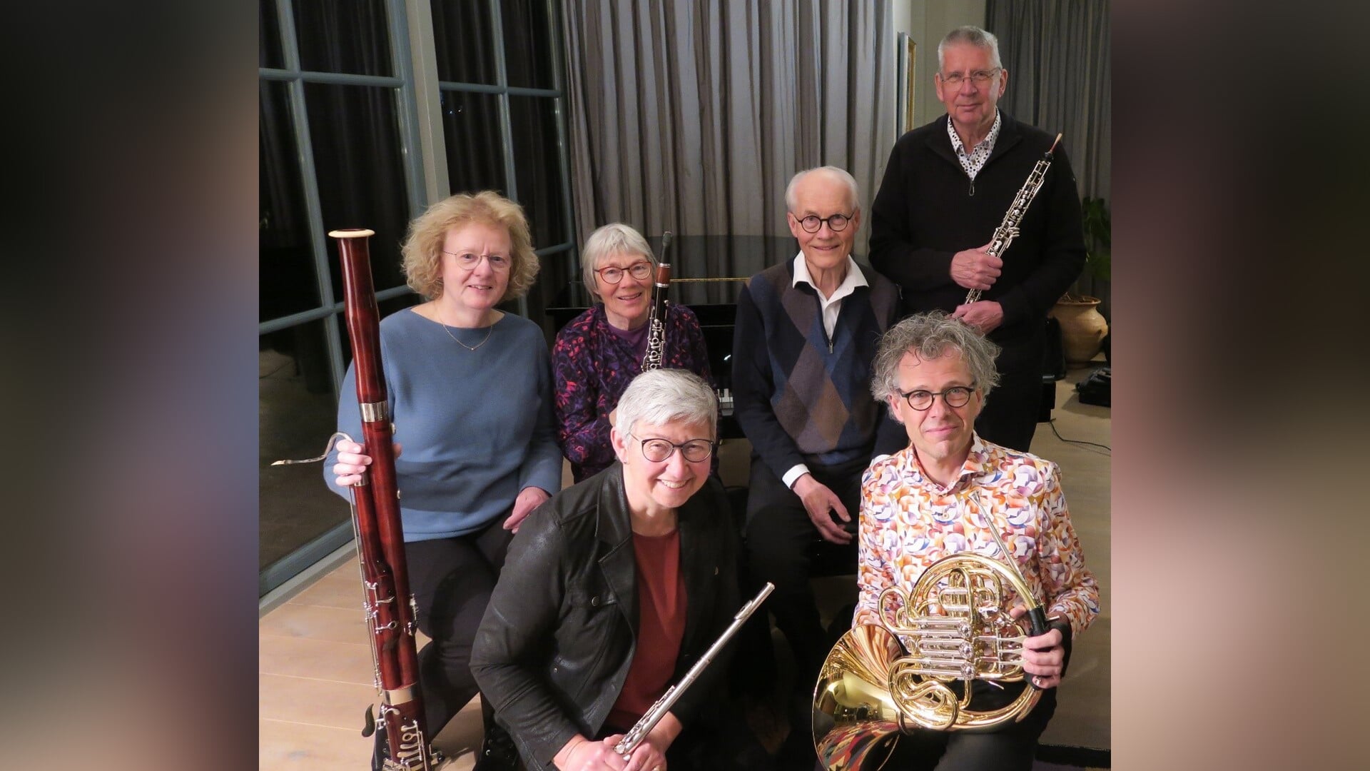 Blaaskwintet Oostenwind speelt in Almense kerk