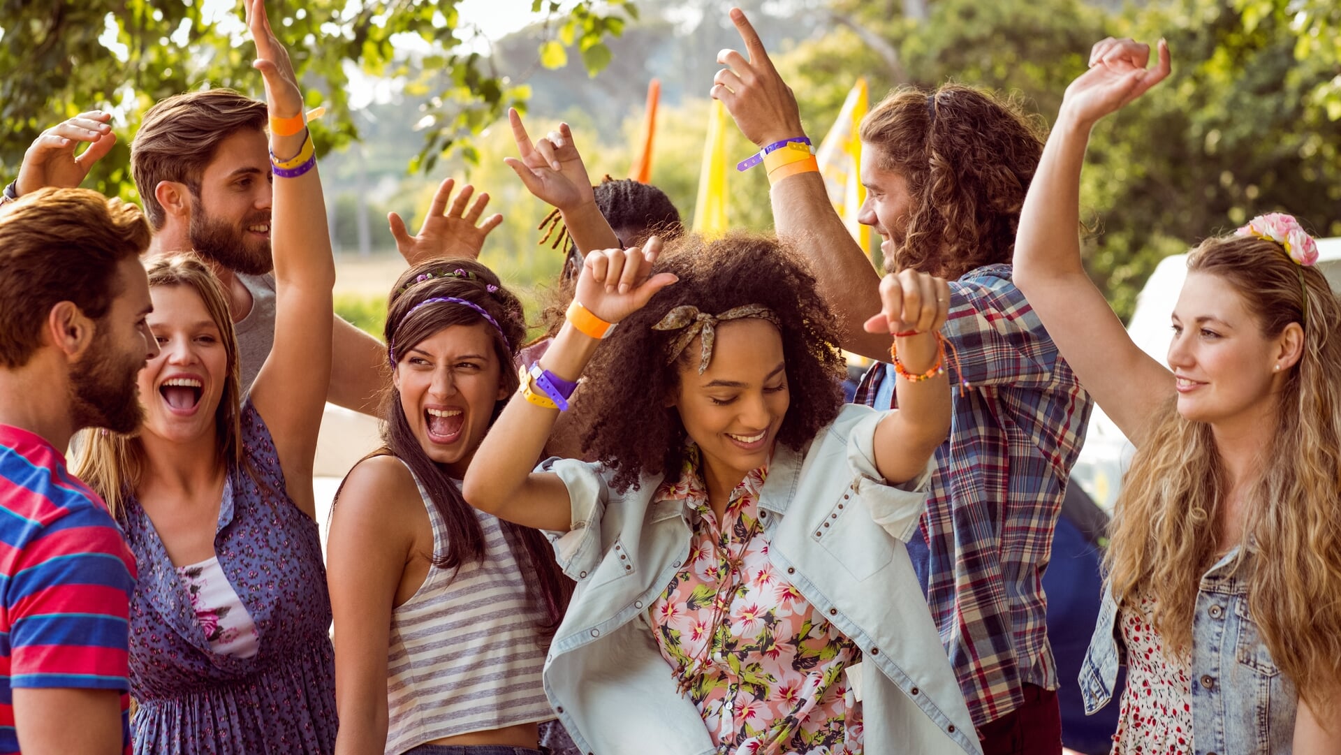 Dansen met de senioren ochtend in de Burcht van Haeften