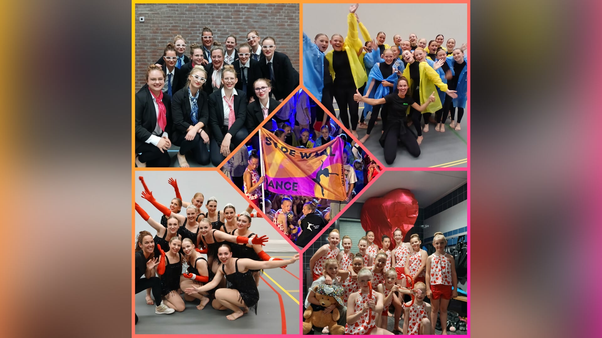 Dansgroepen SV de Waal: 4 finaleplaatsen voor het NK Showdance