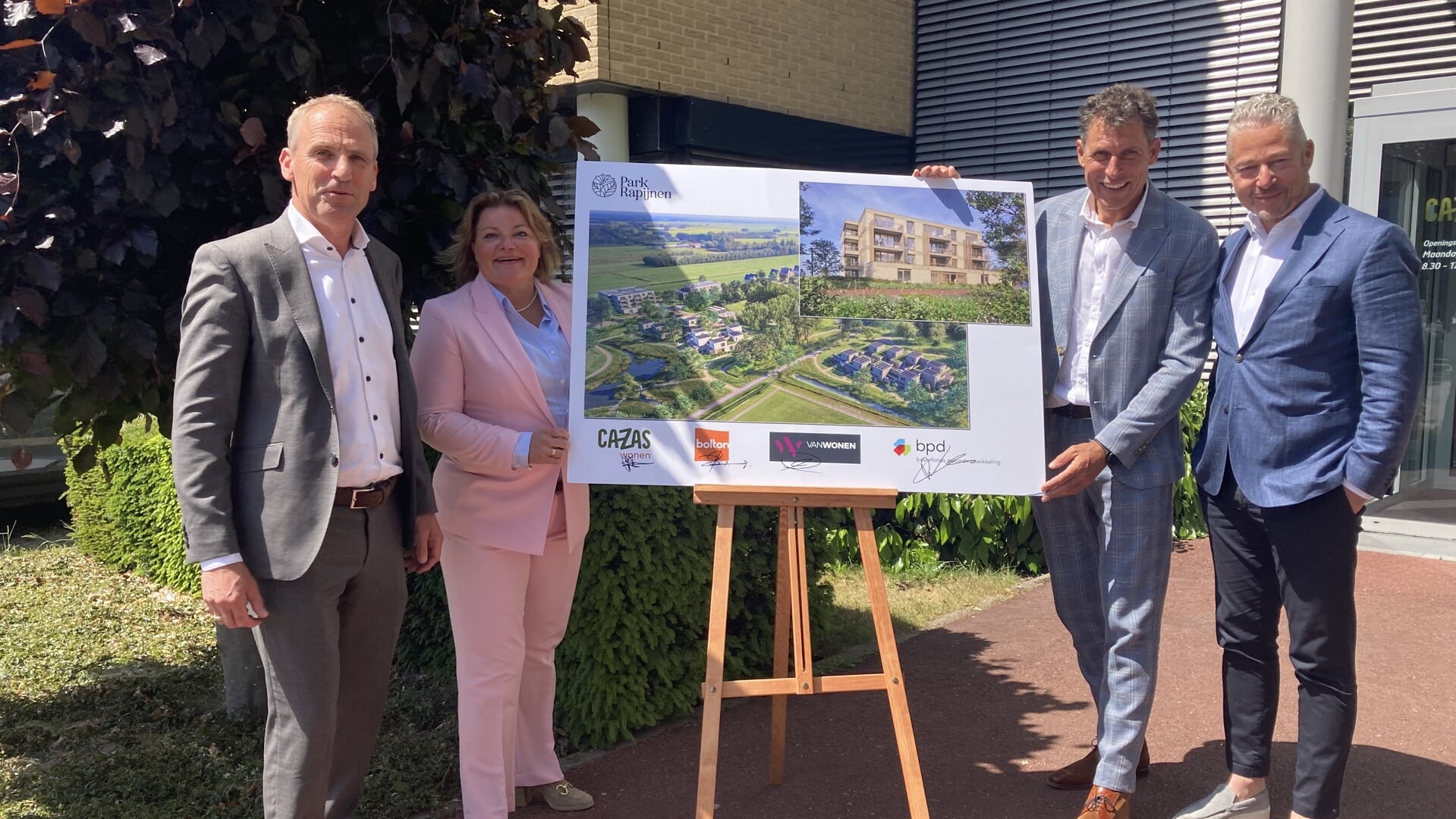 Startsein voor sociale huurappartementen Park Rapijnen Linschoten