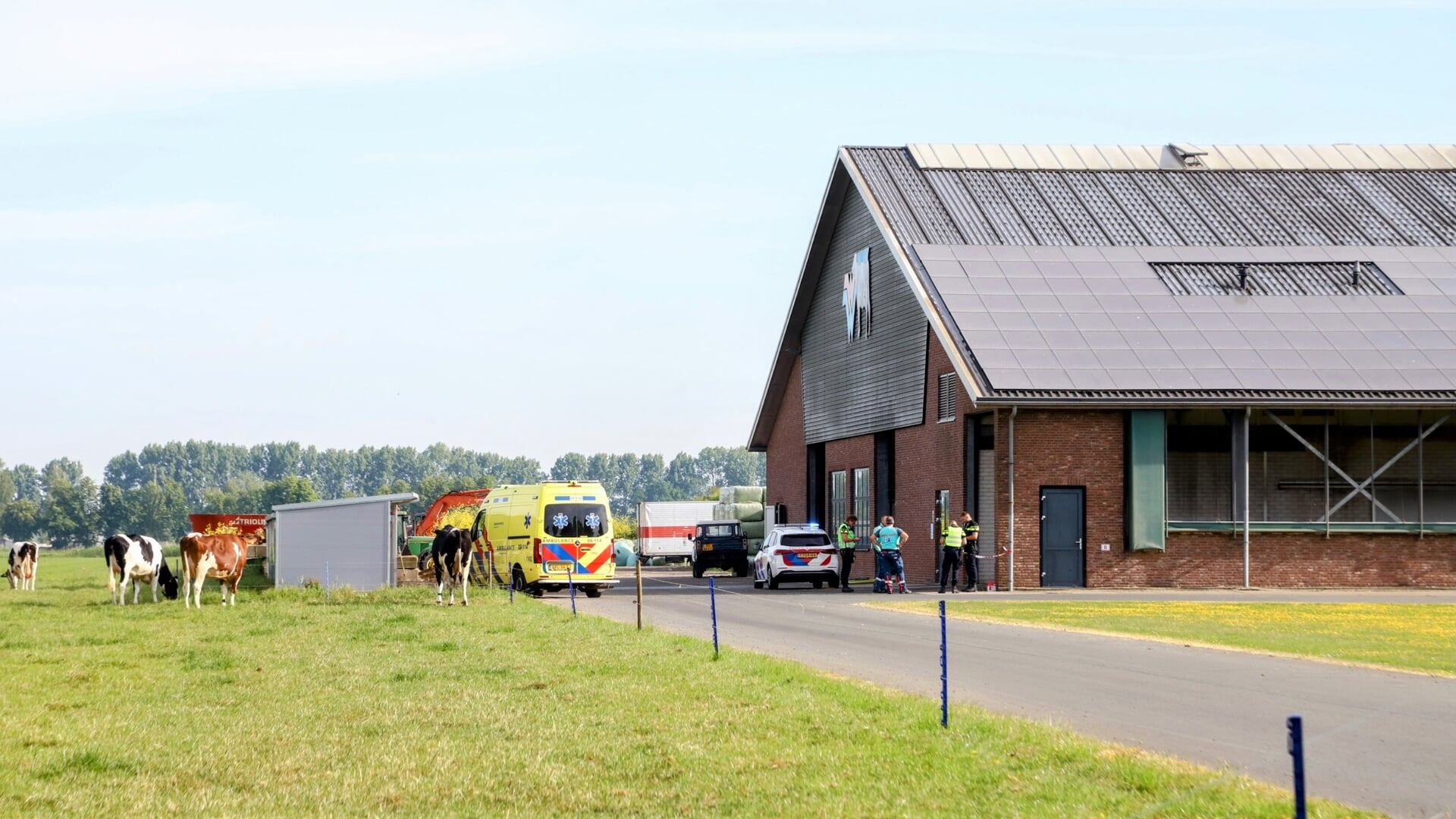 Persoon overleden na ernstig bedrijfsongeval in Vuren
