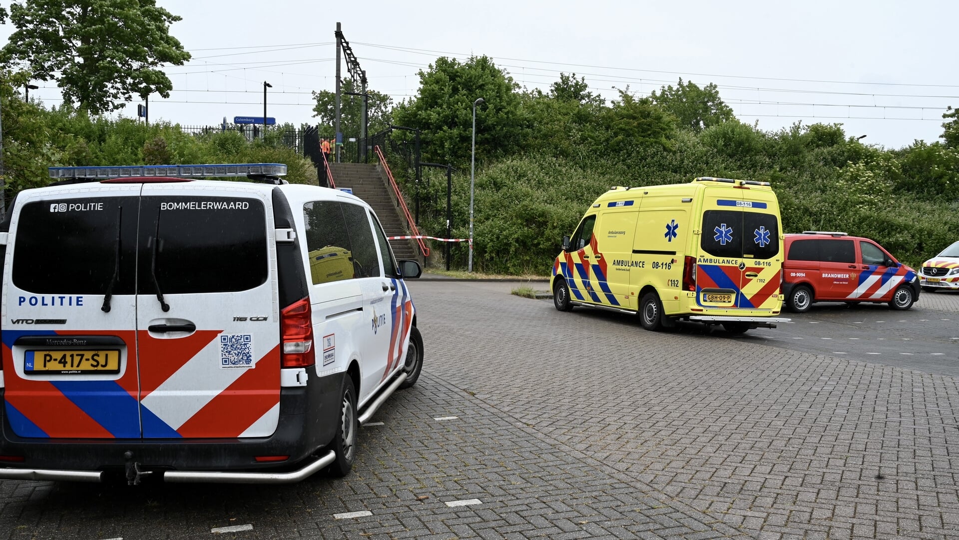 Geen treinverkeer tussen Culemborg en Geldermalsen door aanrijding