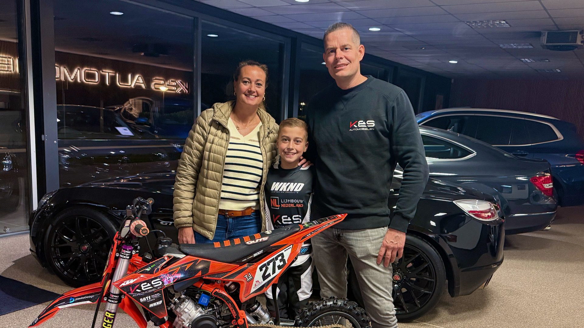 Zevenbergse Kees (9) wint landelijke finale motorcross in Westerbork