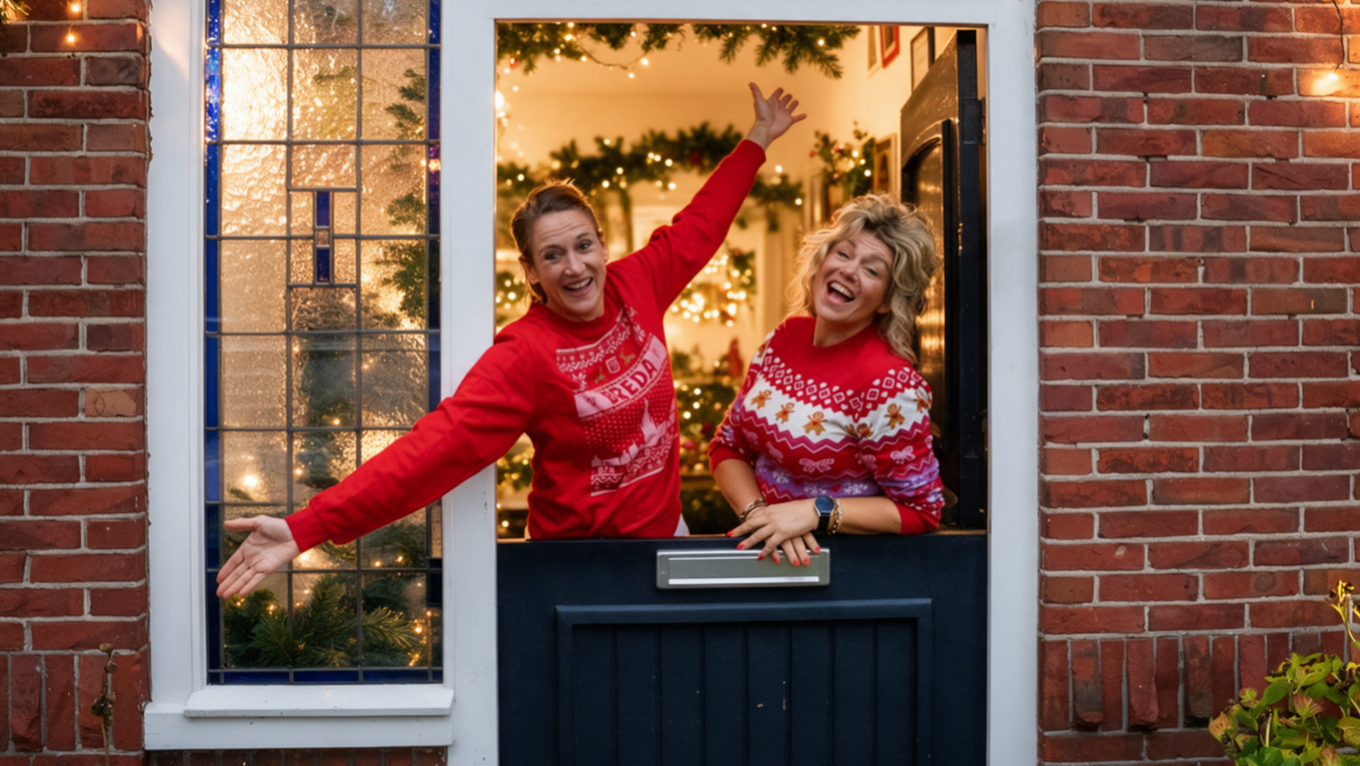 Een levende adventskalender achter 24 Bredase voordeuren