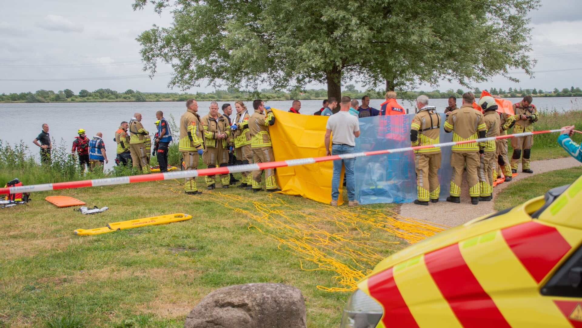 Man overleden bij ernstig waterongeval op Cattenbroekerplas