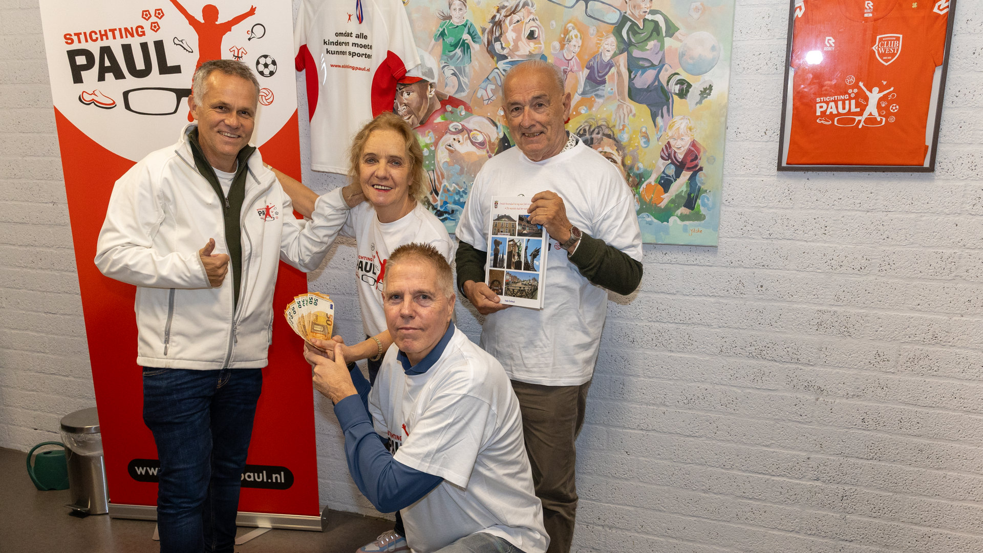 Opbrengst boek ‘Roosendaal, de mooiste stad ter wereld’ voor Stichting Paul