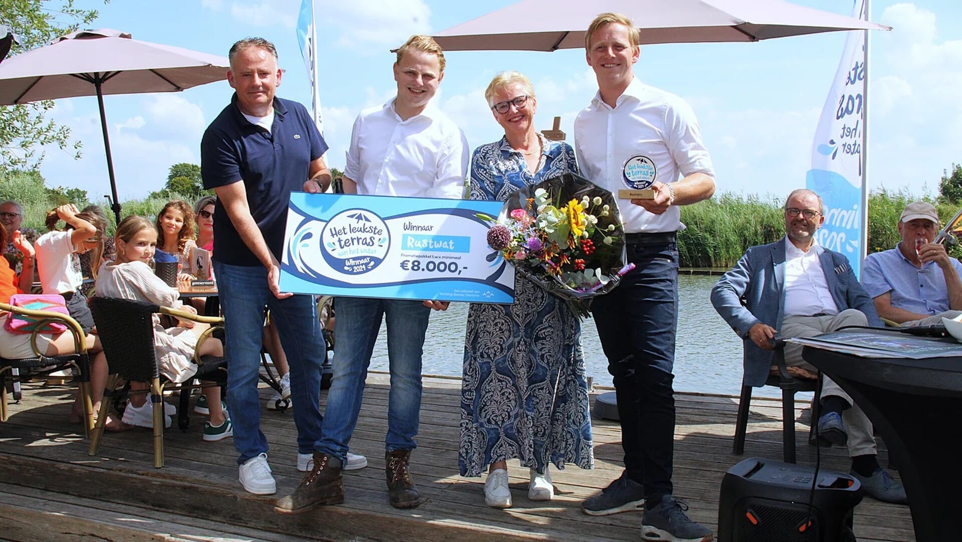 Stem op het Leukste Terras aan het water