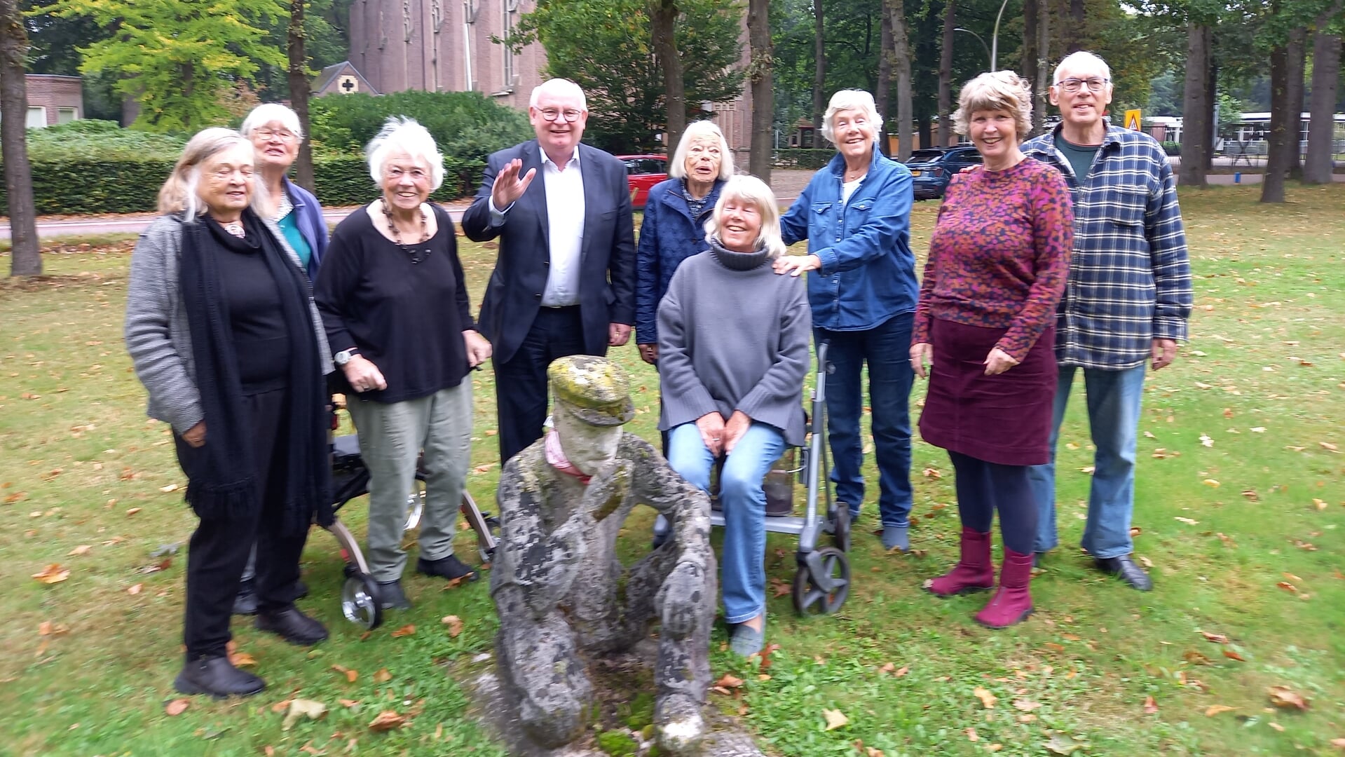 Blije buren in Joppe tijdens Burendag