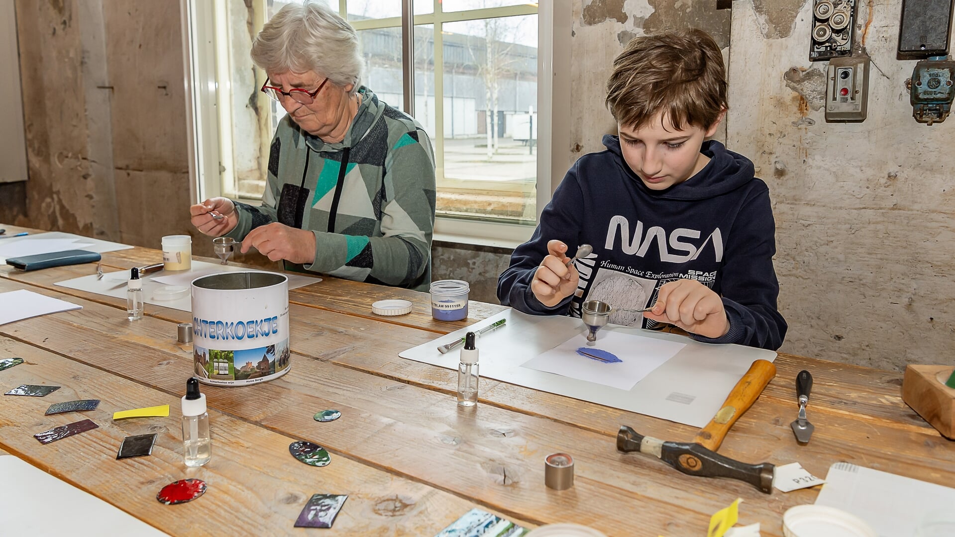 DRU Tech met emailleren, 3D-printen, smeden en drones