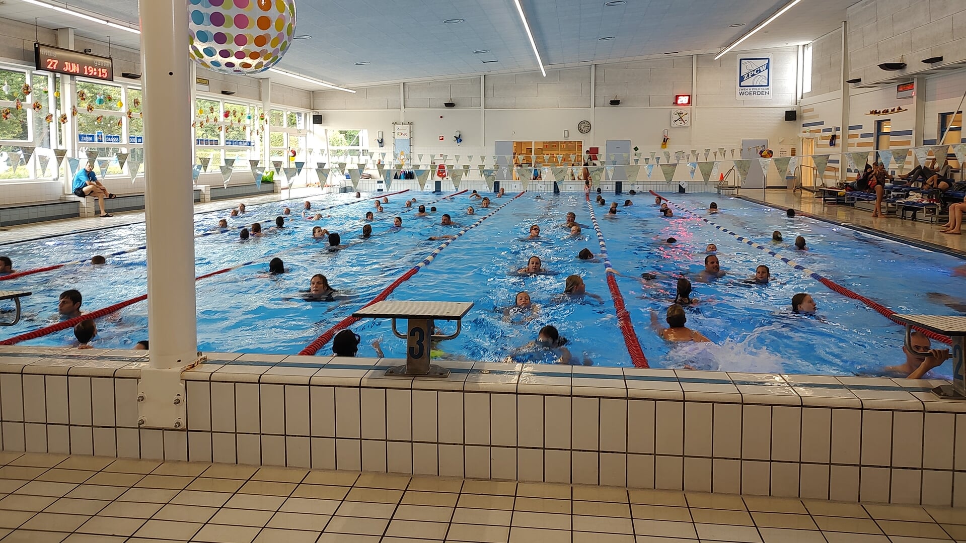 Zwem4daagse in zwembaden Woerden en Harmelen