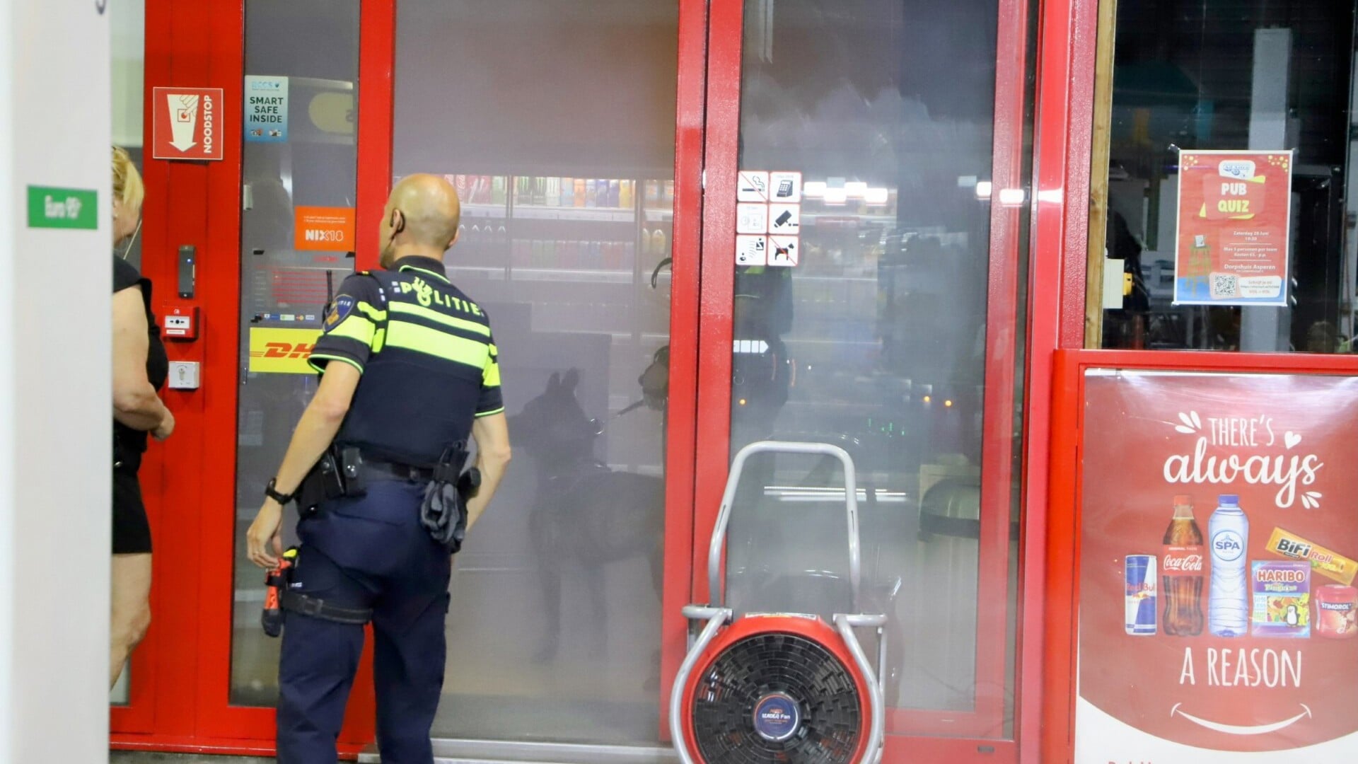 Gemelde brand bij Lukoil tankstation in Asperen blijkt ‘rook’ van mistgenerator