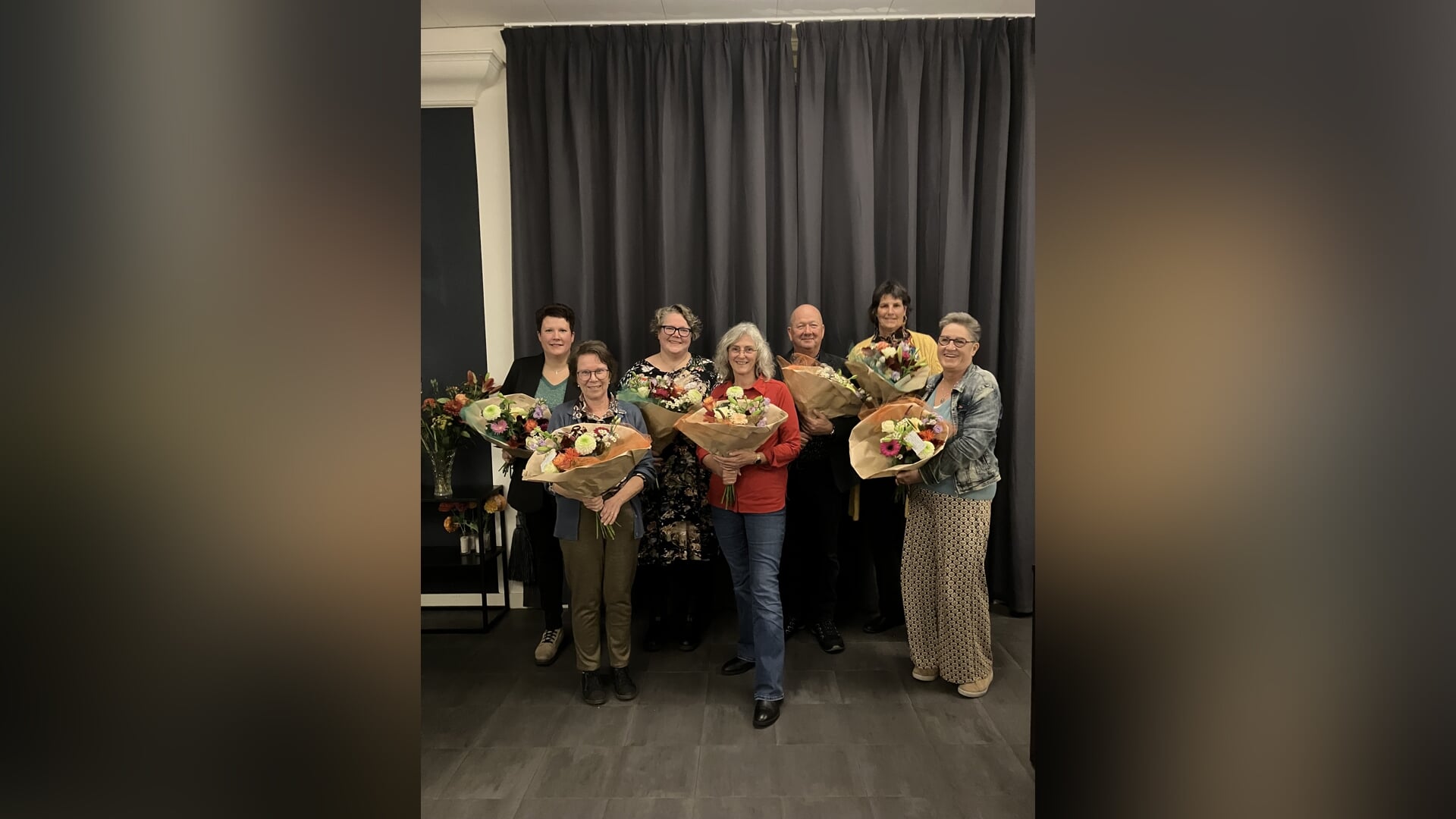 Jubilerende medewerkers in het zonnetje