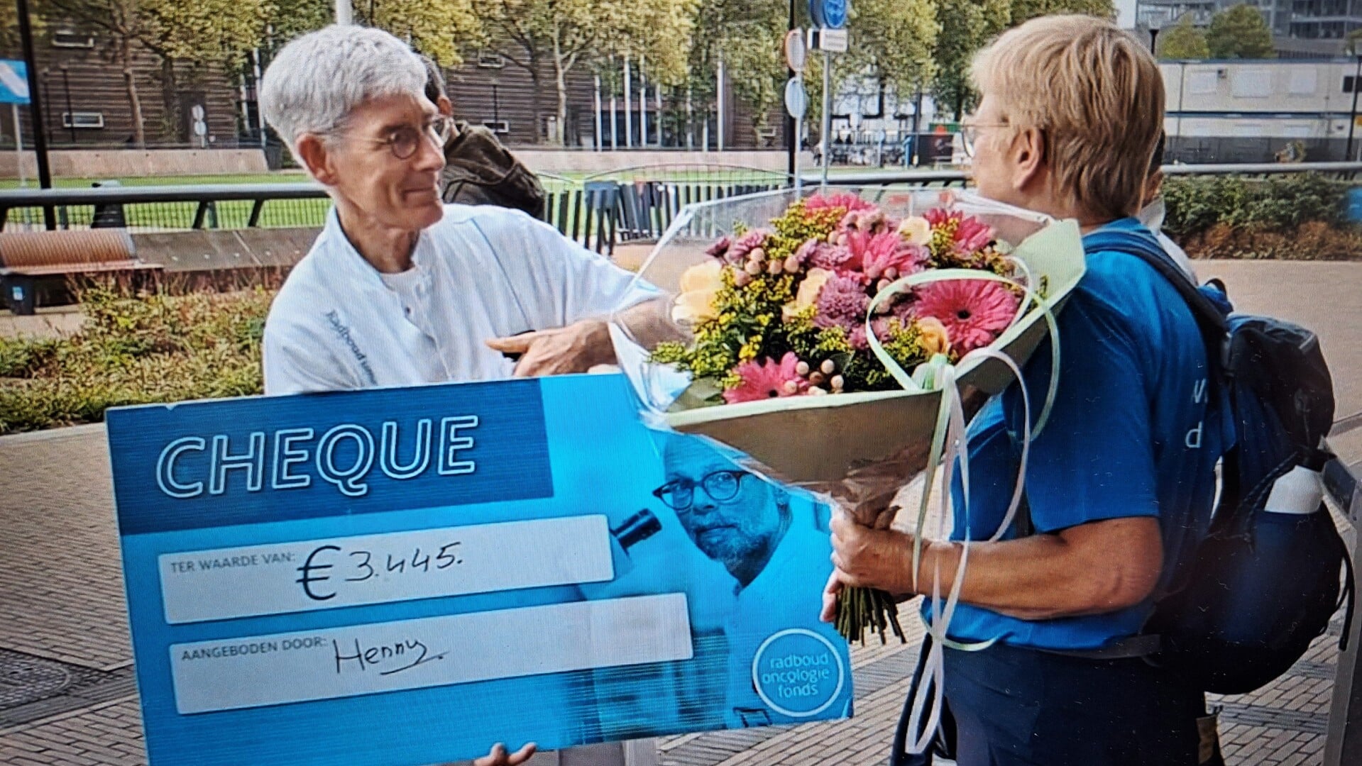 Zelhemse Henny ten Bokkel voltooit sponsortocht