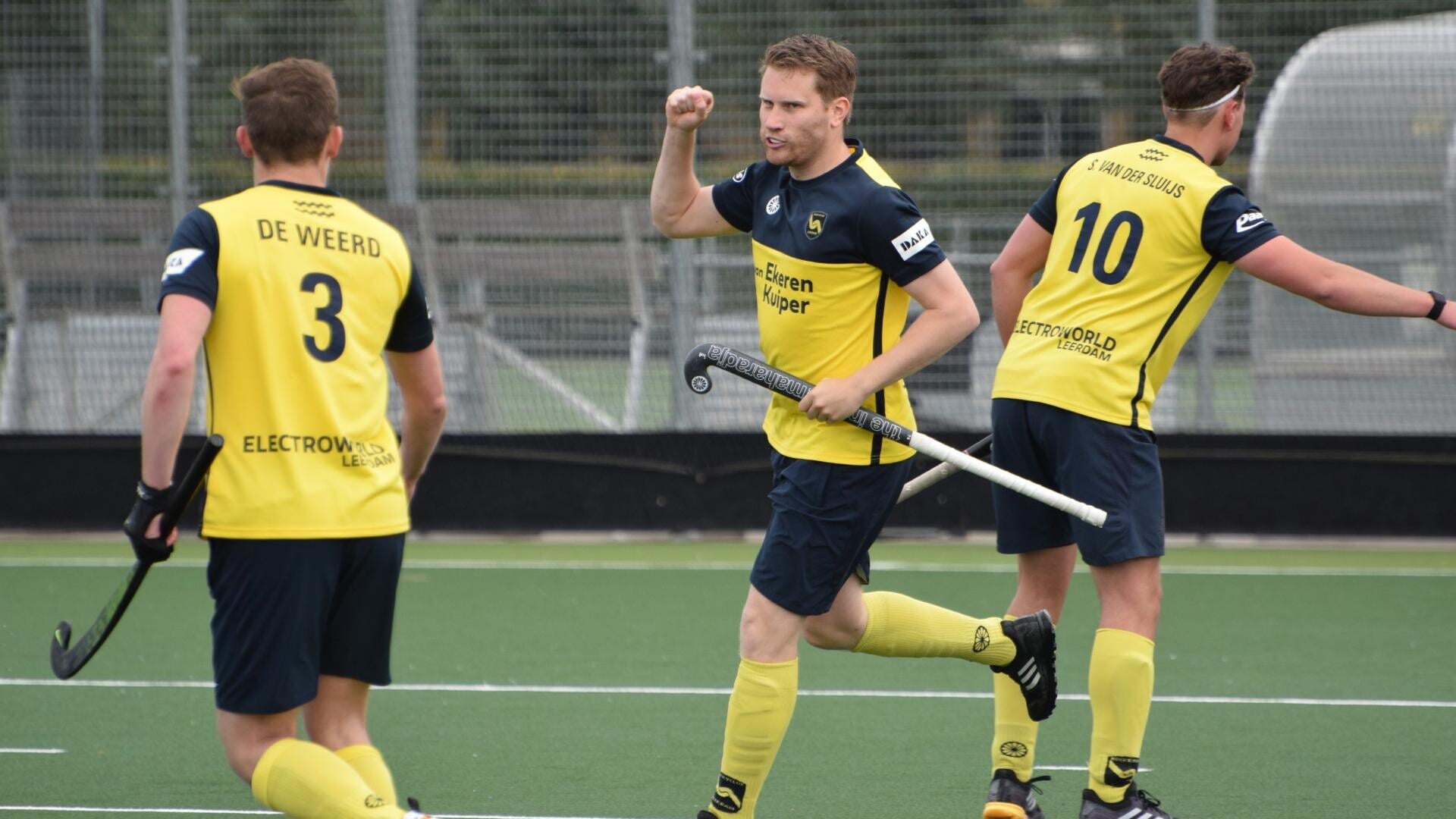 Leerdamse hockeyers grijpen net naast het kampioenschap