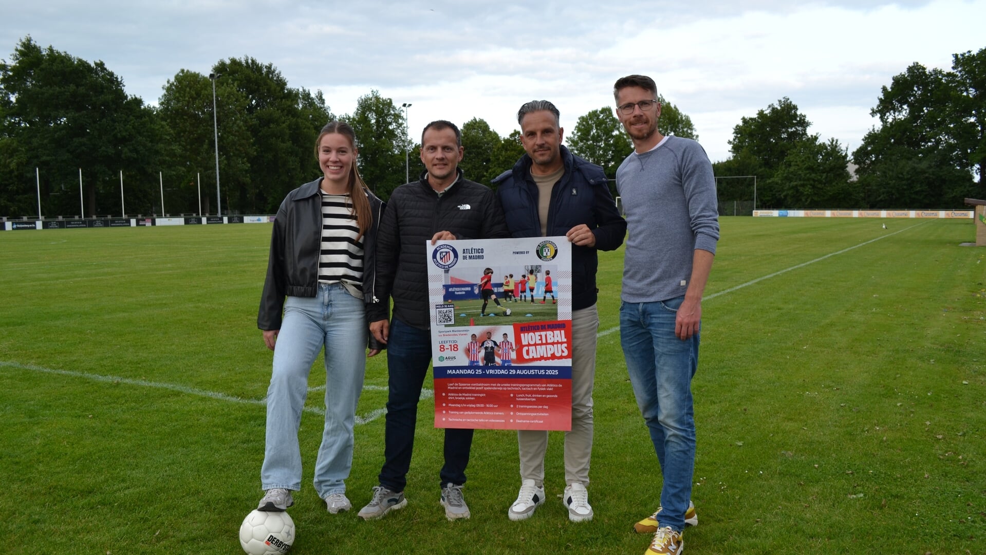 Een week lang trainen als profvoetballer: Atlético de Madrid komt naar Vianen voor jeugd-voetbalcamp