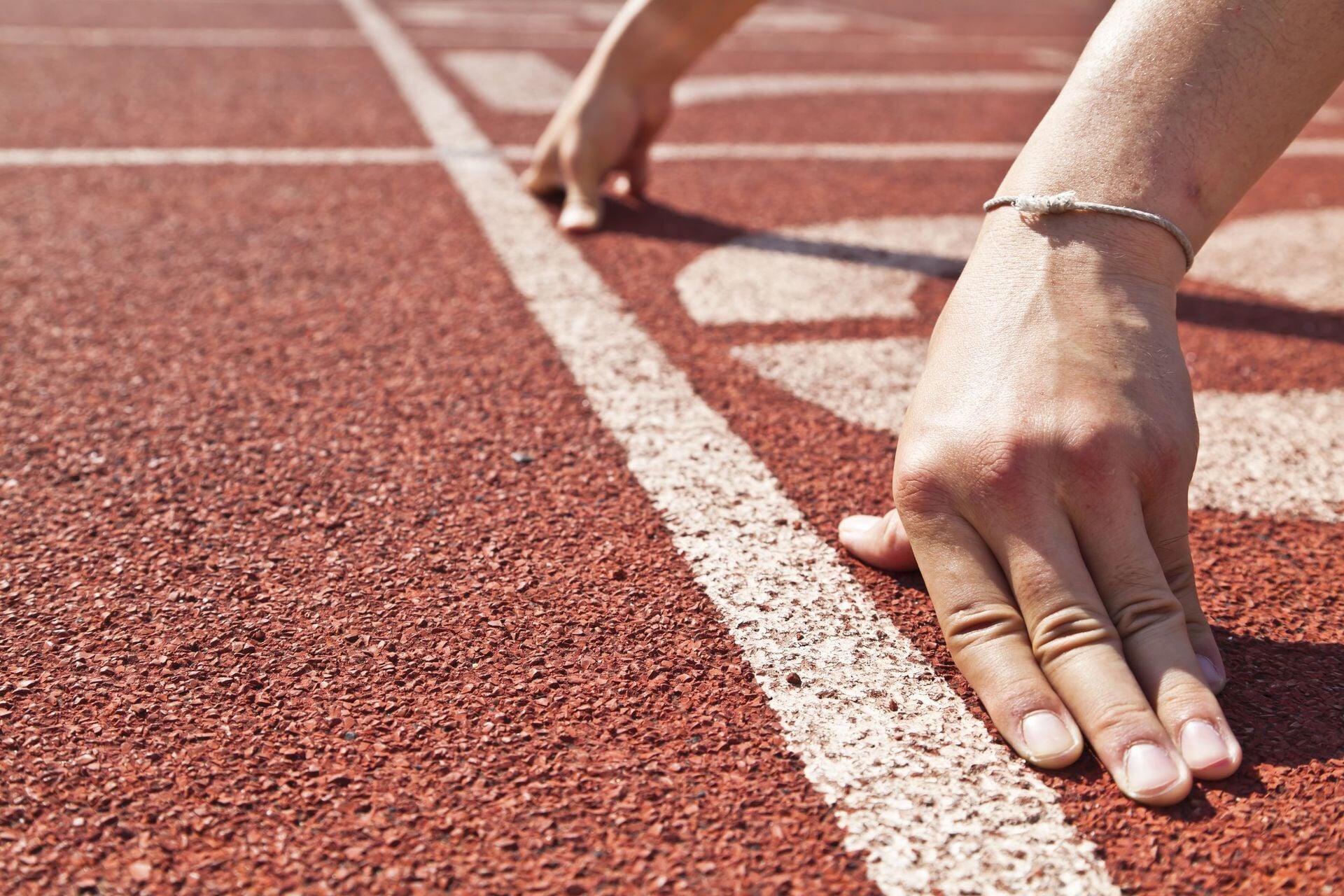 Brigitte de Wit-Beijer (Statina) Nederlands kampioen 400 meter bij V50