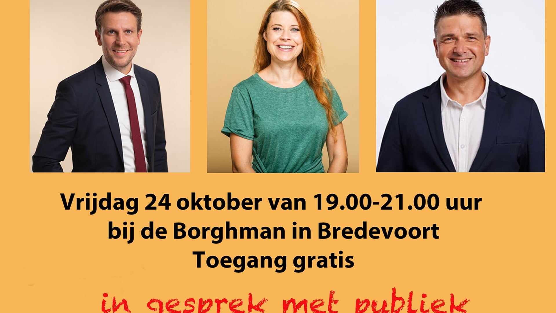 Politici met Aaltense ‘roots’ in debat