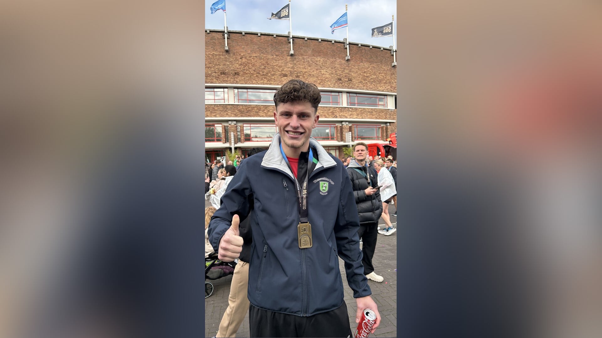 Aaron Kerkdijk loopt marathon voor het KWF