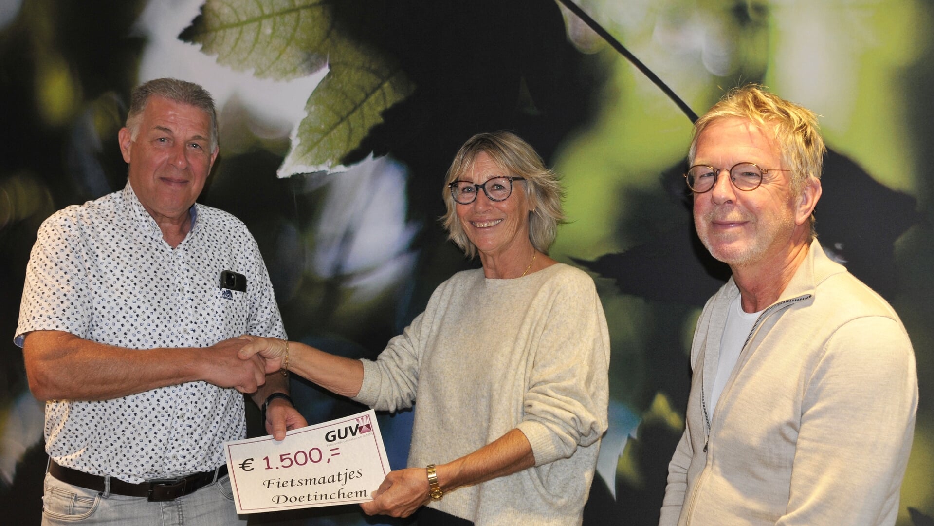 1500 euro voor Fietsmaatjes