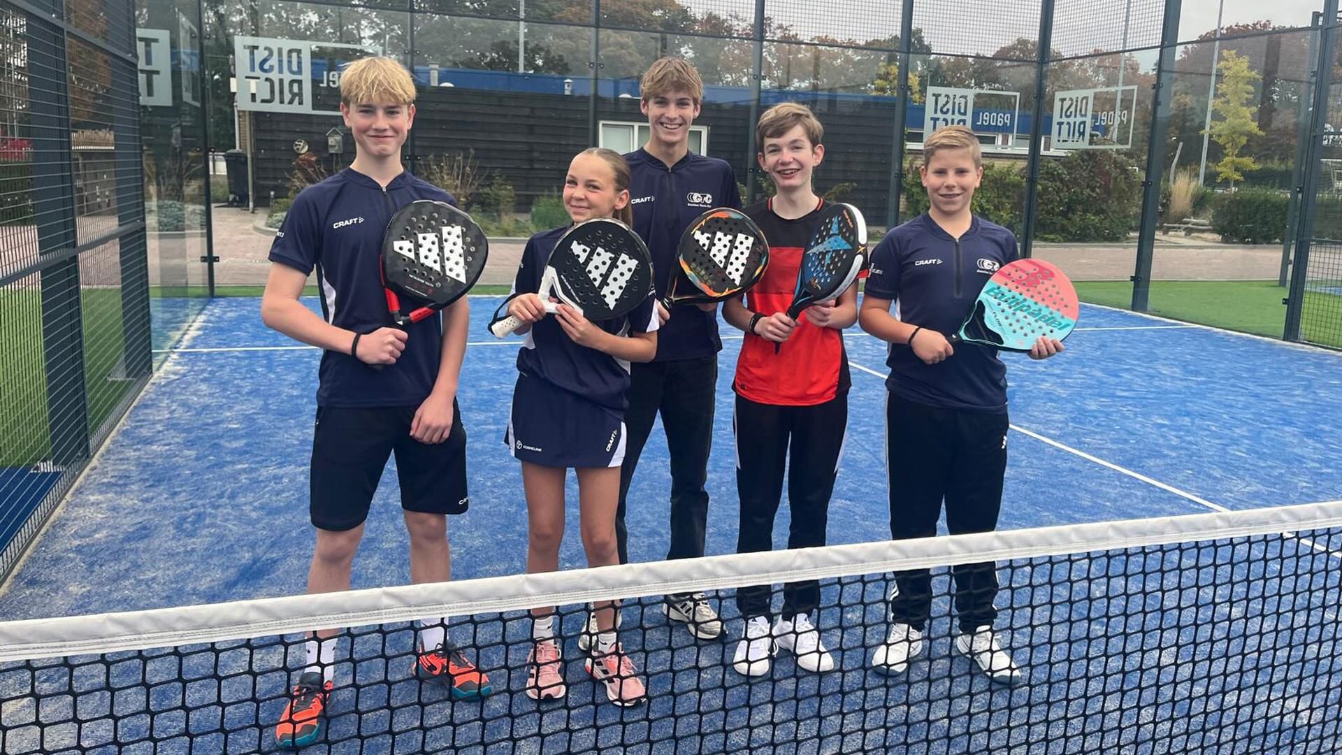 Eerste padel-jeugdteam van Groenlose Tennis- en Padelclub kampioen!