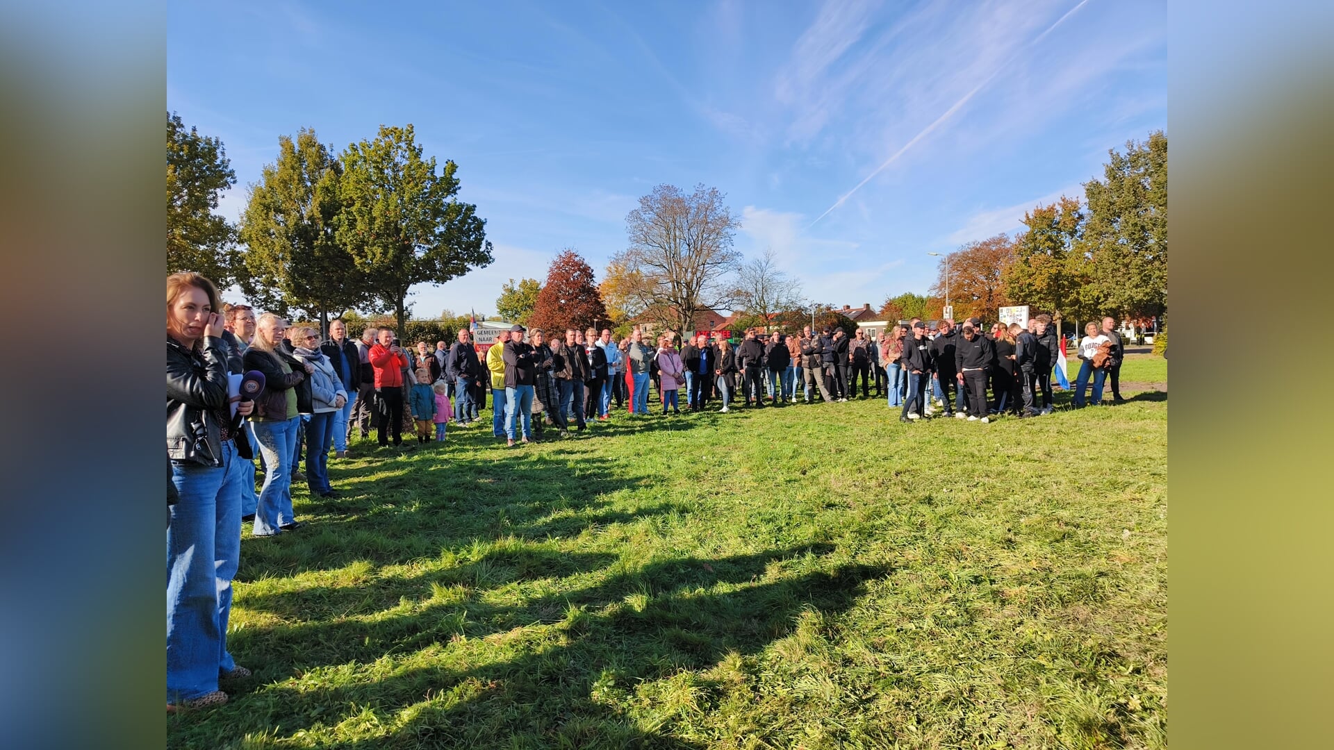 Demonstratie tegen opvanglocatie in Eibergen verloopt rustig
