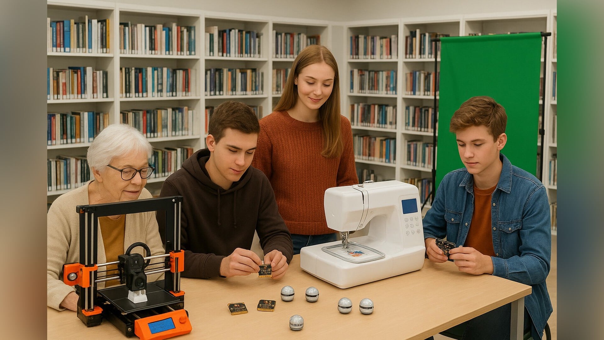 De Bibliotheek Neede opent het Maaklab Ontdek, ontwerp en creëer tijdens de open inloopmomenten