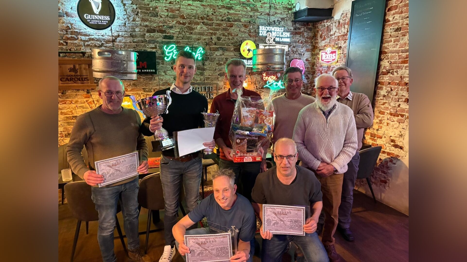 Gerben Grievink algemeen winnaar bij Gevleugelde Vrienden