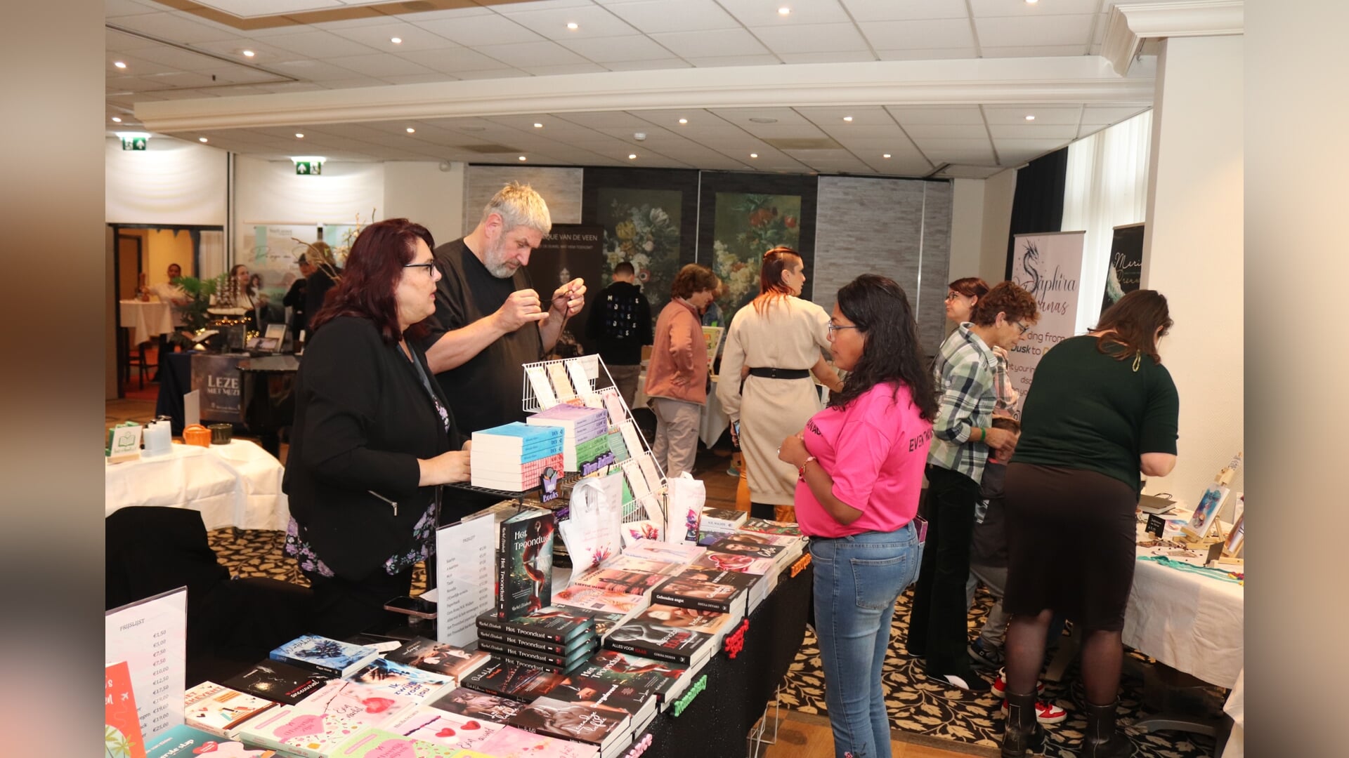 Eerste boeken-event smaakt naar meer