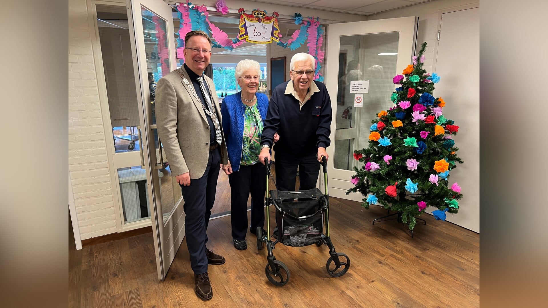 Joop en Mini Heijting uit Drempt vieren diamanten huwelijksfeest