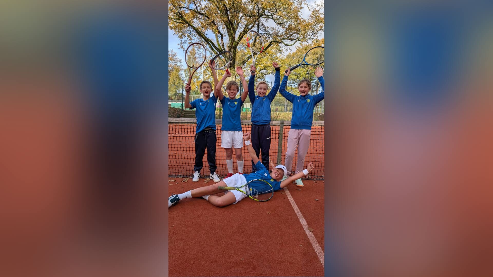 Jeugdteam Tennis Groen pakt kampioenschap