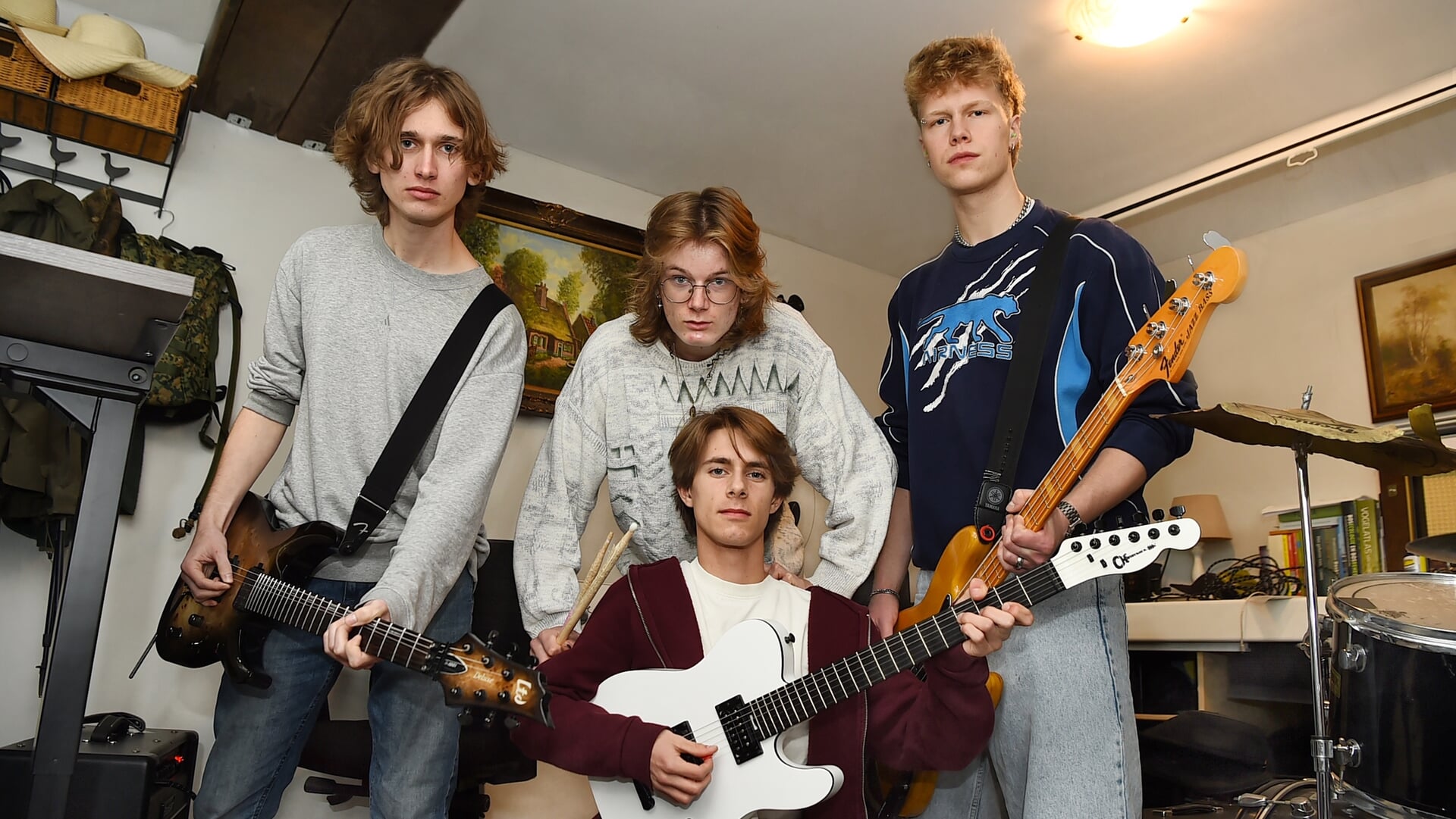 Groen & Zompig speelt authentieke Nederlandstalige punkrock