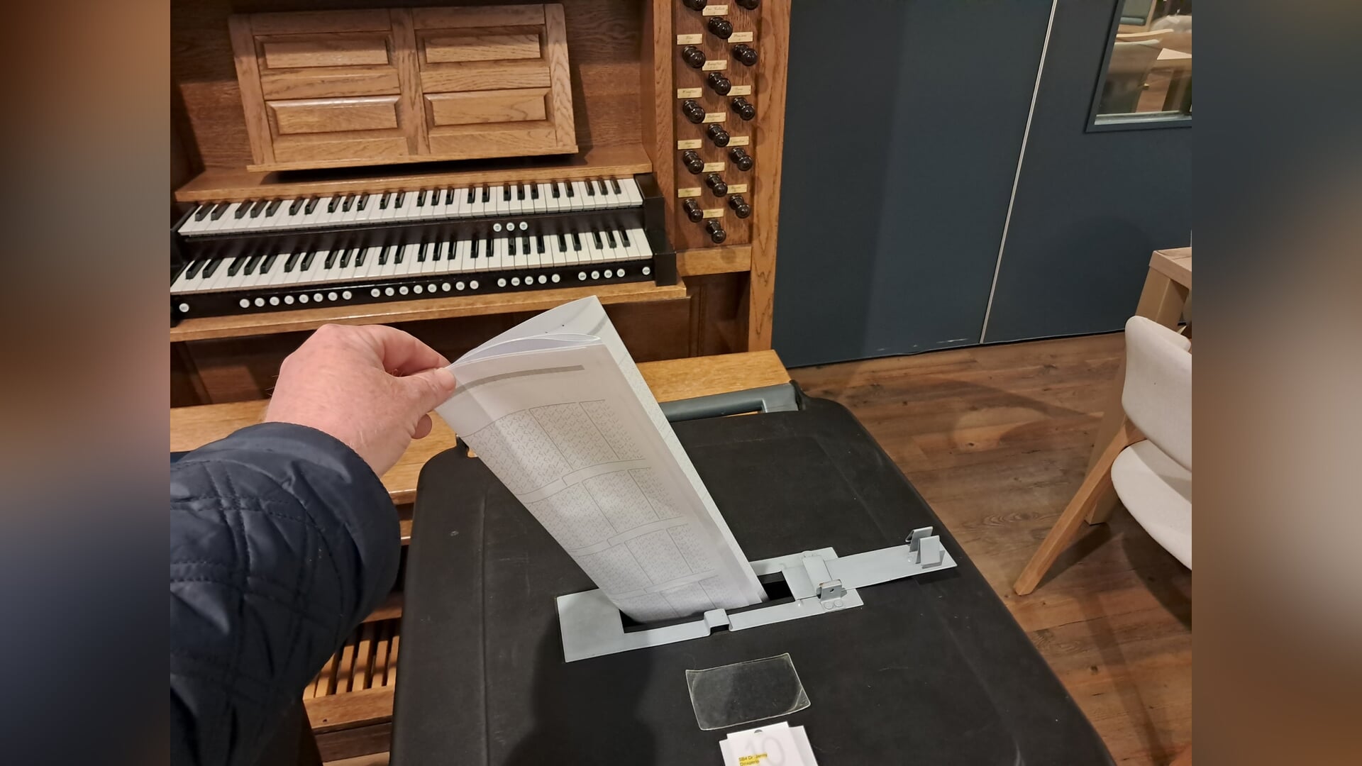 Gemeente Aalten hertelt stemmen van stembureau De Markerink