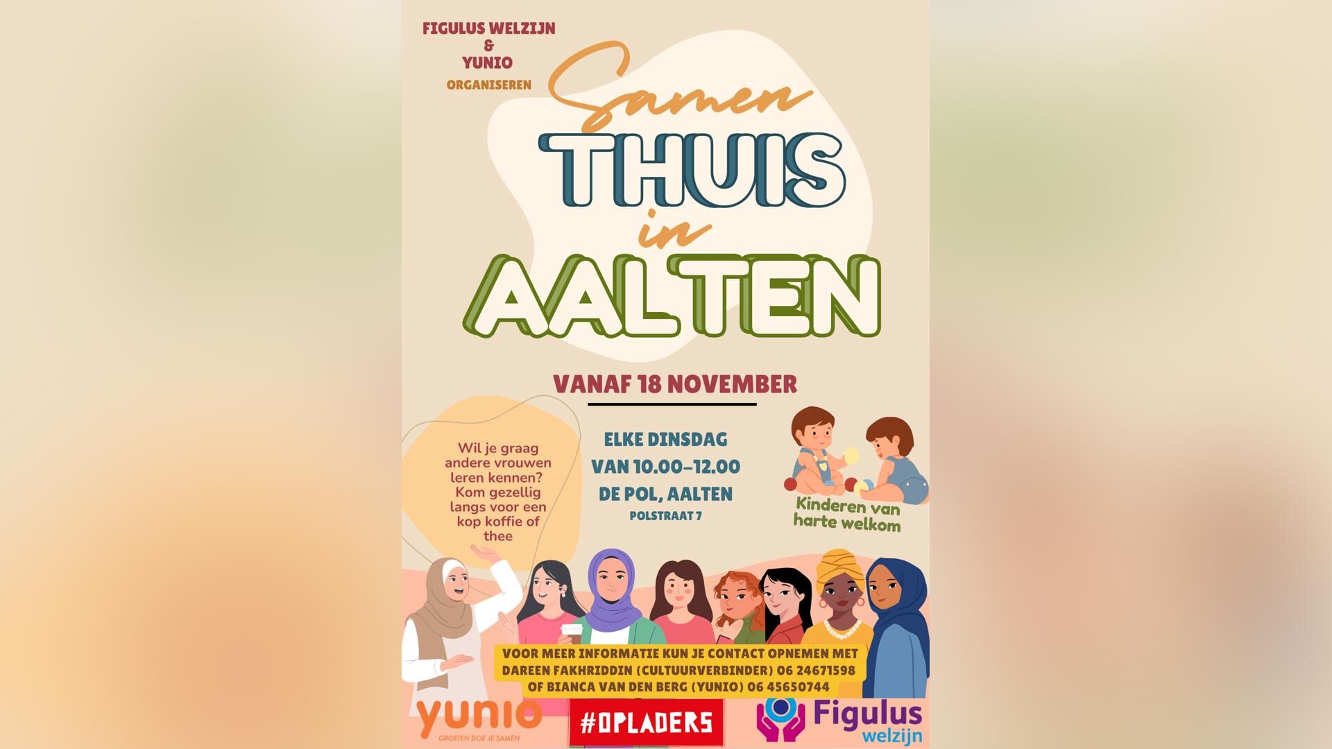 Samen Thuis in Aalten: nieuwe ontmoetingsplek voor vrouwen