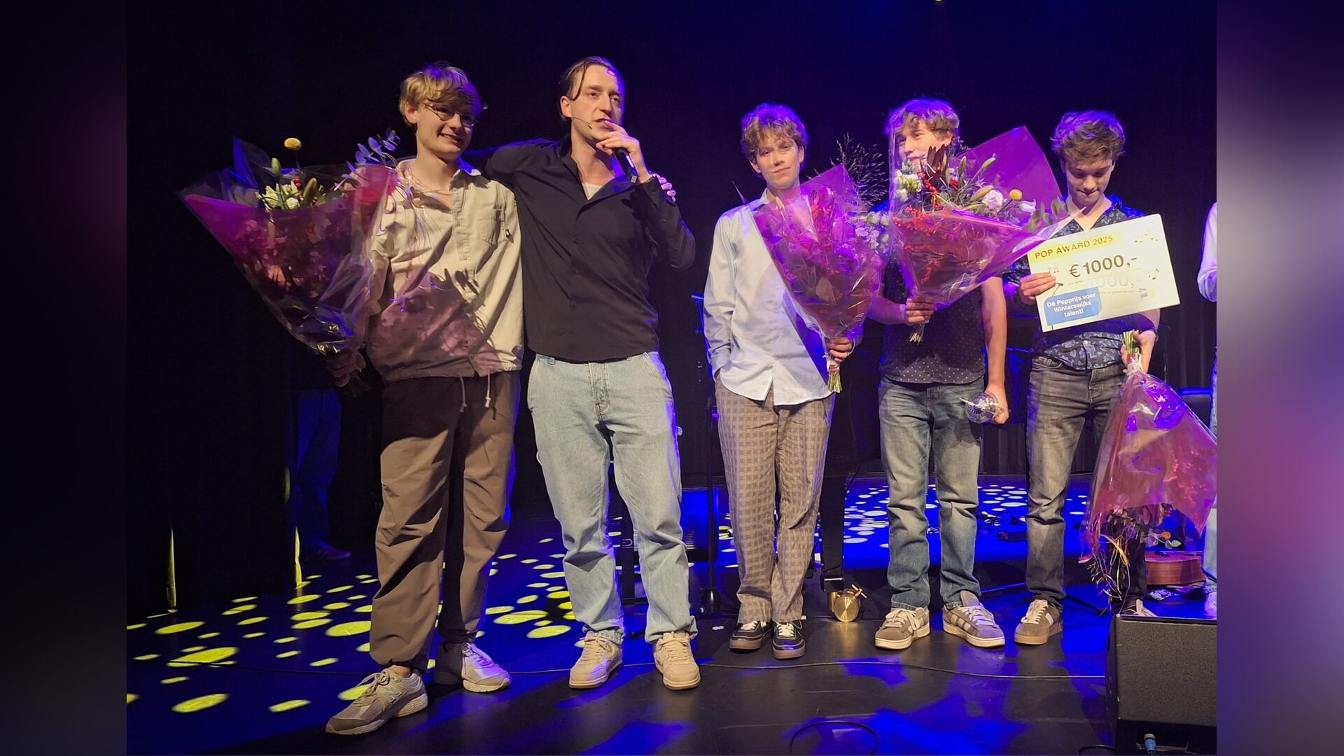 INSPO winnaar Popprijs Winterswijk 2025 na ‘Appels en perenavond”