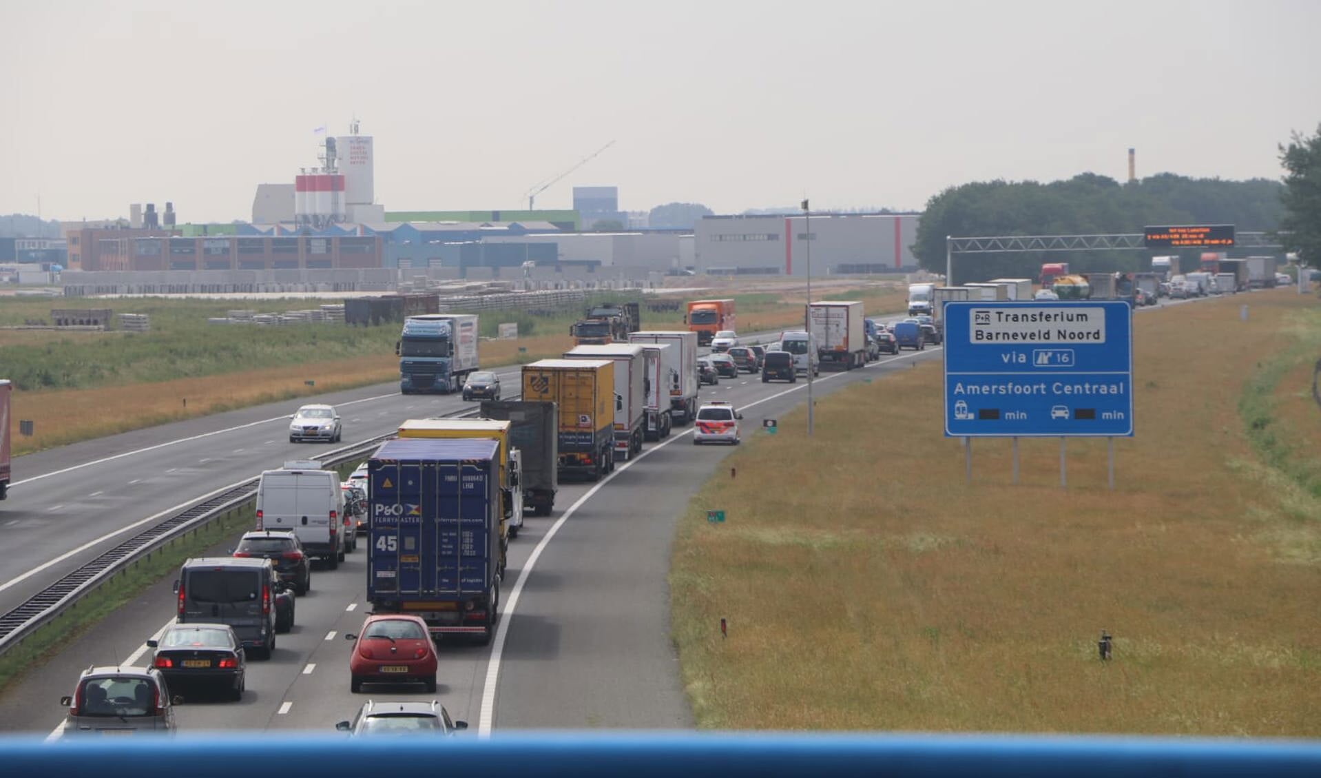 Ochtendspits Op A1 Bij Barneveld Blijft Op Drie Na Drukste Van ...