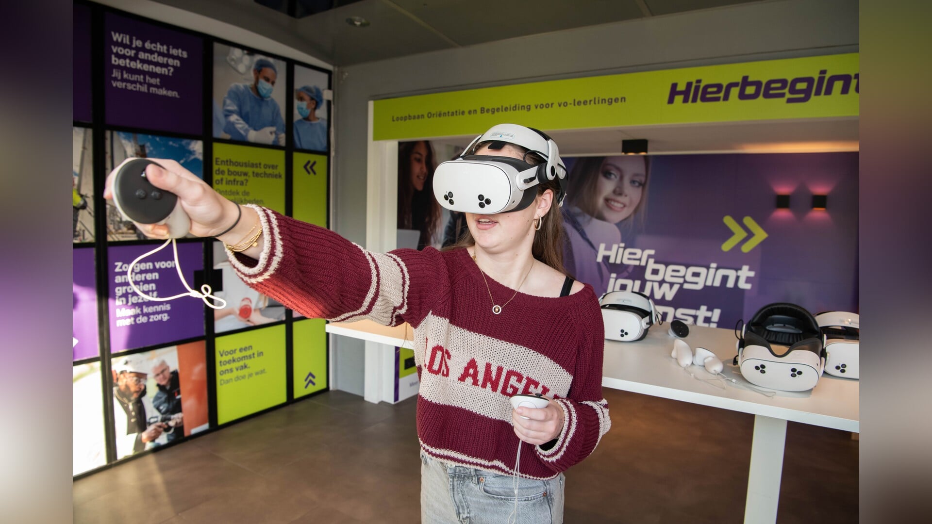 Leerlingen Schaersvoorde ervaren de zorg en welzijn