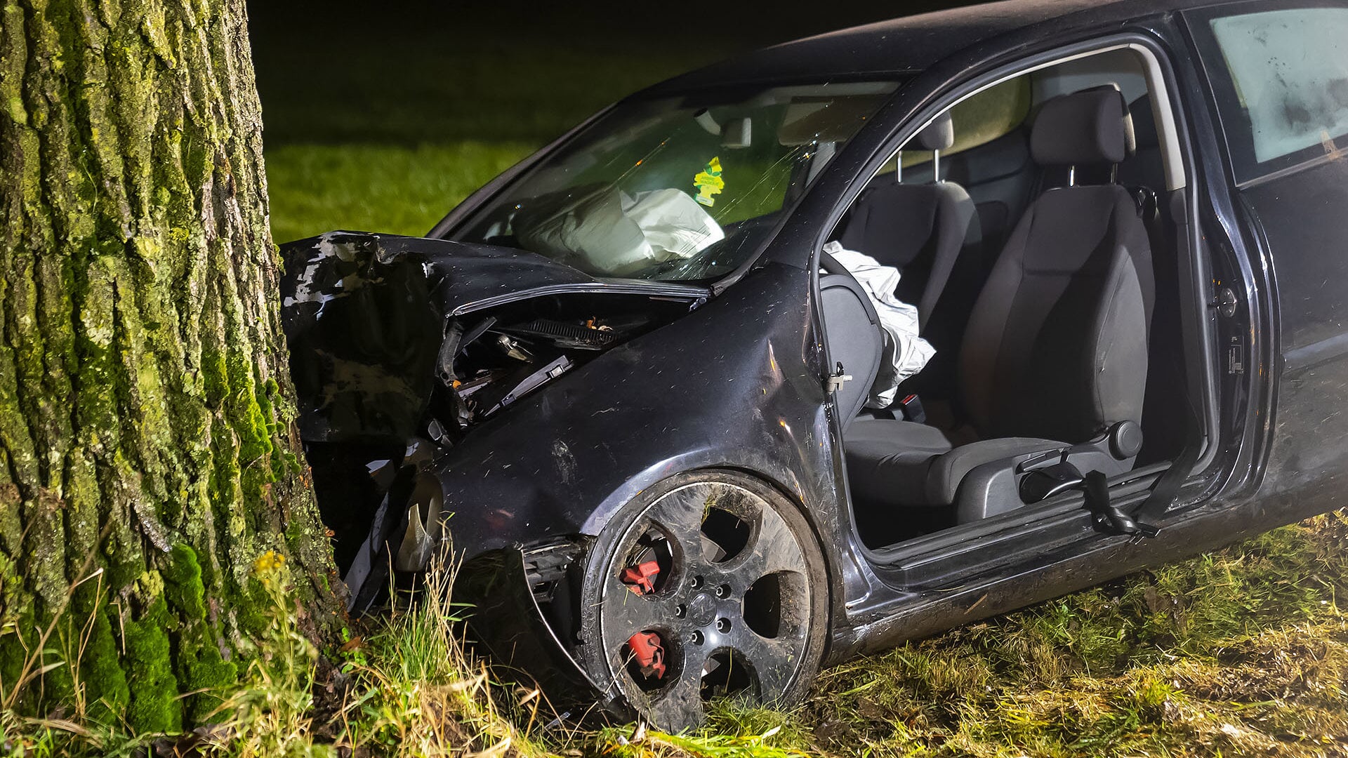 Ernstig ongeval op Dorpenweg bij Overlangel