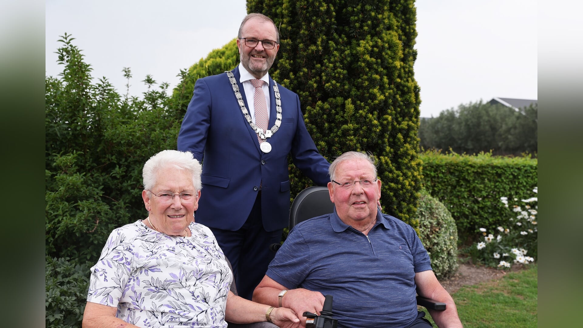 60-jarig jubileum voor echtpaar Noordam – van Bergeijk uit Hellouw