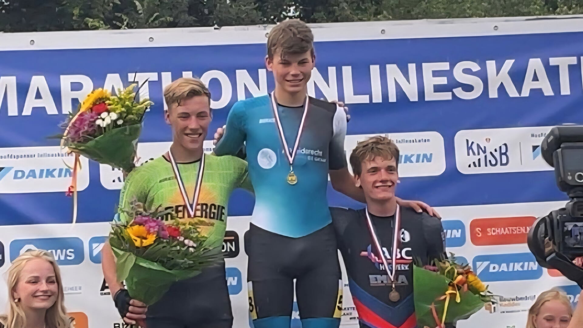 Floris Verploeg uit Buurmalsen neemt deel aan het NK inlineskaten