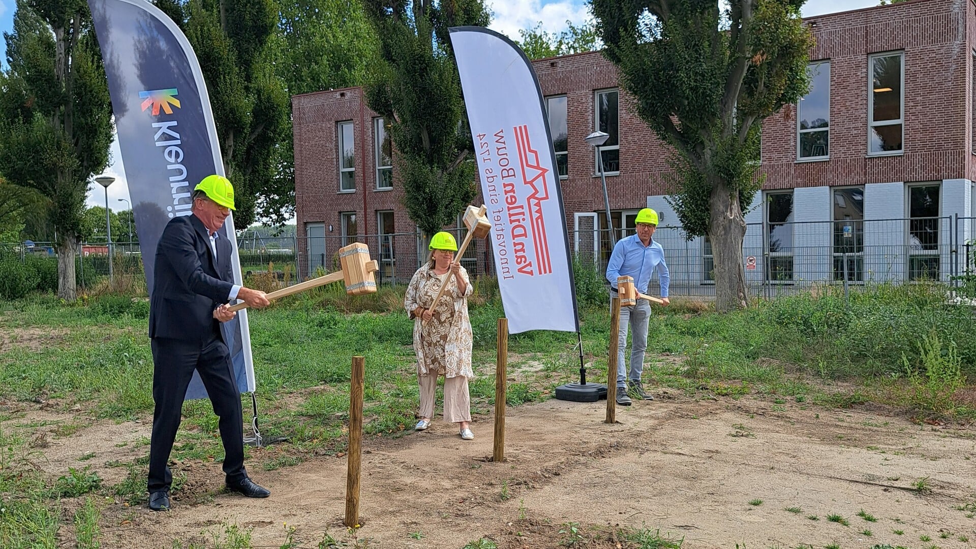 Bouw van 18 sociale huurwoningen Leijenburgplein gestart