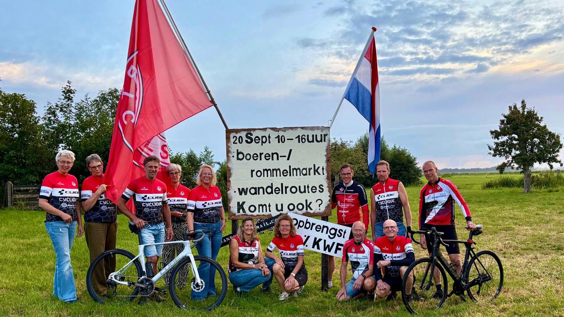 Vriendengroep organiseert Boeren- en rommelmarkt voor KWF Kankerbestrijding