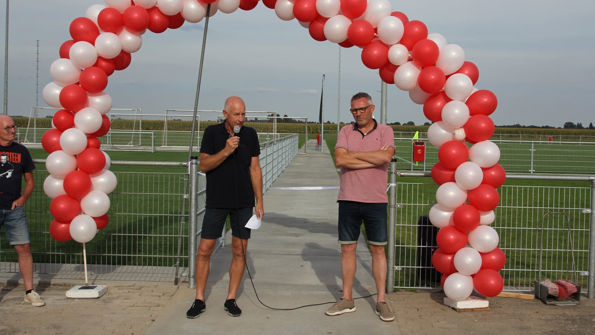 Officiële opening derde veld Cabauw
