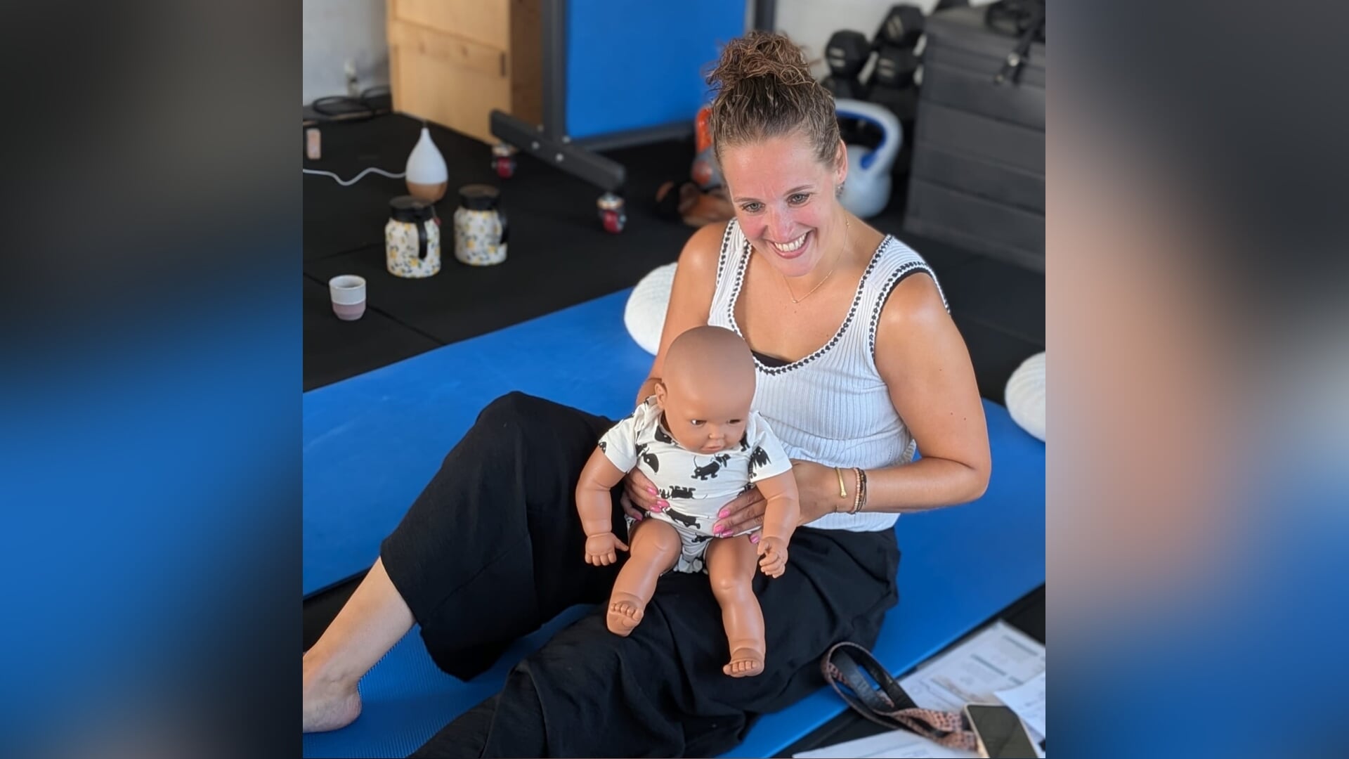 Babyfit met baby-yogadocent in Beusichem geeft rust en verbinding
