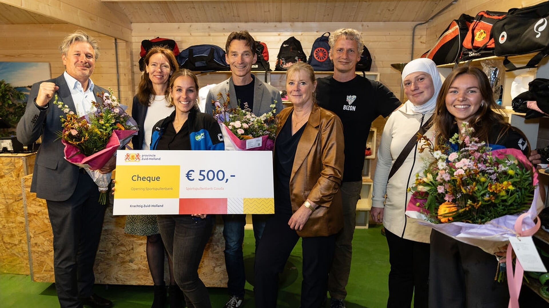 Gratis sportkleding en materialen bij Sportspullenbank voor Gouwenaars met kleine beurs